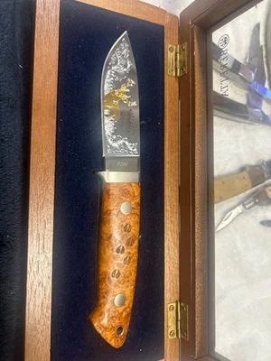 R.W. LOVELESS Beretta Fixed Blade Knife  Model 201a – Made in Japan - Image 1 of 4