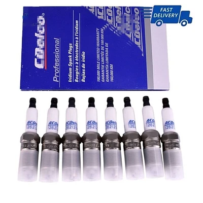 Set of 8 Genuine OEM 41-110 Iridium Spark Plugs 12621258 For Chevy 4.8L 5.3L 6.0 - Image 1 of 4