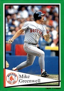 1994 Panini Baseball Sticker #30 Mike Greenwell Boston Red Sox - Picture 1 of 2
