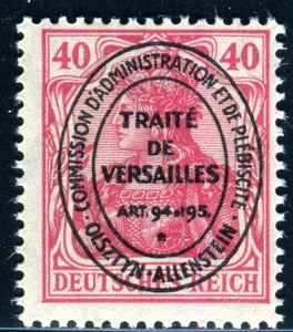 ALLENSTEIN 1920 I ** MNH FLAWLESS UNISSUED signed VOSSEN(F7213 - Picture 1 of 2