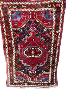 Alfombra oriental anudada a mano Hamadan Hamedan 145x90 cm rug carpet - Imagen 1 de 23