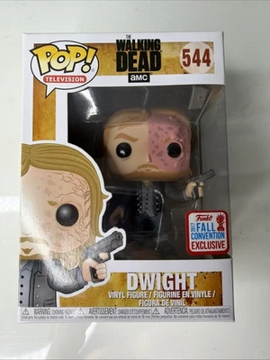Funko Pop The Walking Dead Dwight #544 2017 NY Otoño Convención Exclusivo Abovedado Foto 1 de 4