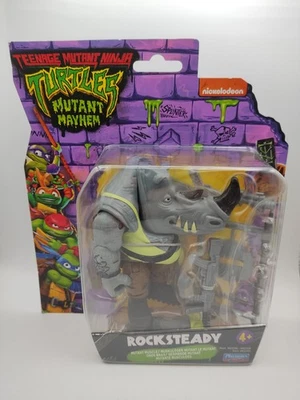 TMNT Mutant Mayhem - Rocksteady Mutant Muscle - Playmates Toys Nickelodeon Figur