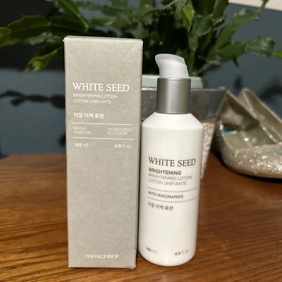 Loción iluminadora real White Seed 145 ml 4,9 fl oz The Face Shop Foto 1 de 4