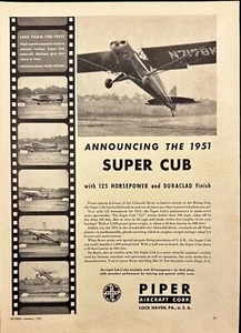 Piper Super Cub Lock Haven PA Print Ad 1984 - Picture 1 of 6