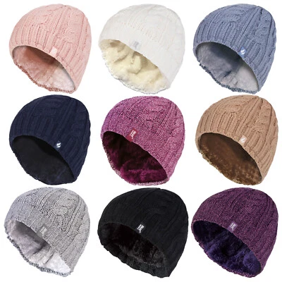 Heat Holders - Ladies HEAT WEAVER Lined Thermal 4.7 Tog Winter Hat, 6 Colours - Image 1 of 2