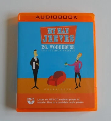 My Man Jeeves - P. G. Wodehouse - Unabridged Audiobook - MP3CD - Image 1 of 2