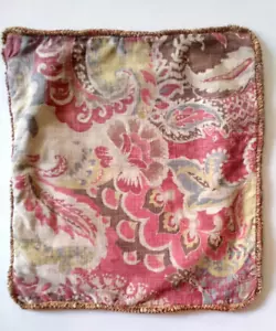 Funda de almohada x2 personalizada 17""x17"" botánica floral embellecida jardín doméstico conjunto - Imagen 1 de 12