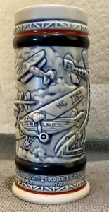 Avon Flying Classics Mini Ceramic Stein mug 1982 Brazil  - Picture 1 of 8