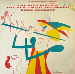 Boris Karloff ‎(Read By) - The Pied Piper/The Hunting of the Snark (LP) (VG/VG-) - Picture 1 of 1