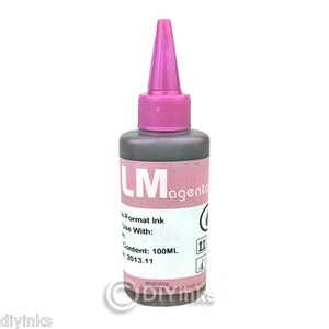 CISinks Compatibile Luce Magenta INCHIOSTRO TINTURA Ricarica alternativa per R3000 CISS - Foto 1 di 1