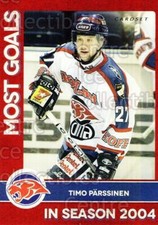 2013-14 Finnish Cardset Most Goals #10 Timo Parssinen