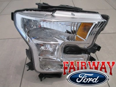 15 thru 17 F-150 OEM Ford Halogen Head Lamp Light with Bulbs RH Passenger - NEW - Image 1 of 4