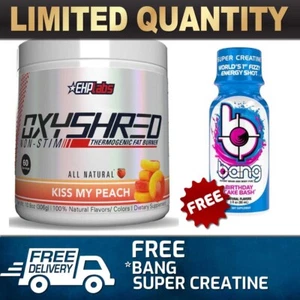 EHP LABS OXYSHRED NON-STIM 60 SRV || FAT BURNER LOSS OXY SHRED THERMOGENIC$ - Picture 1 of 1