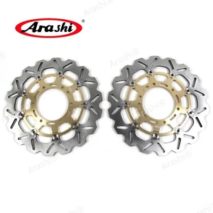 Rotor de disco de freno delantero dorado para Suzuki GSXR600 2008-2017 GSXR750 2008-2018 2011 - Imagen 1 de 10