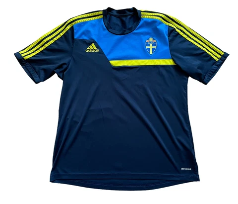 Sweden Away football shirt 2012 Soccer Jersey Tee Rare Size L Cover