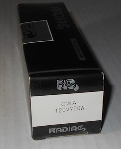 CWA Projector Lamp Bulb 120V 750W Radiac - NOS New - Picture 1 of 2