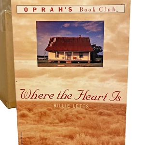 Where the Heart Is Book by Billie Letts Oprah's Club Trade Paperback 1998 - Picture 1 of 9