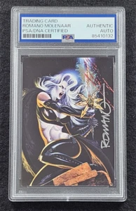 2002 ROMANO MOLENAAR signierte LADY DEATH DARK ALLIANCE (Comic Bilder) Karte - PSA - Bild 1 von 3