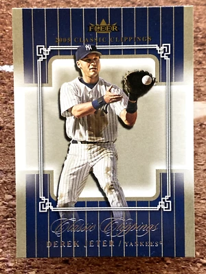 Fleer Classic Clippings Derek Jeter #4 2005 Foto 1 de 2