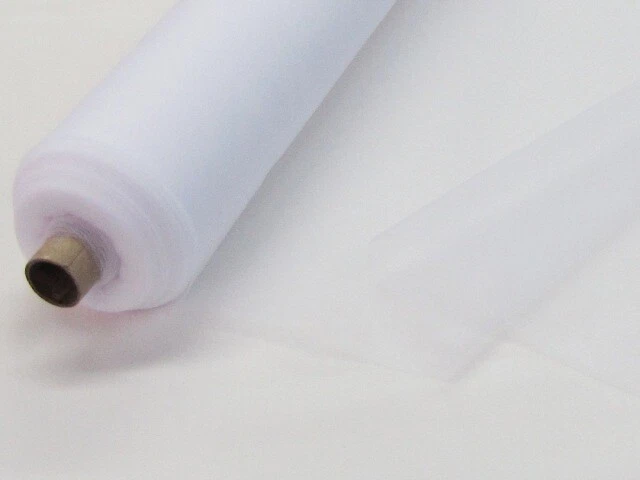 FEINTÜLL 300cm breit Tüll Schleiertüll Netz Stoff zart weich WEIß EUR 3,99/m - Bild 1 von 1