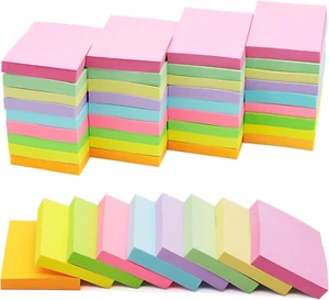 (36 Pack) Sticky Notes 1.5X2 in Post, 2160 Sheets Post Small Self Sticky Notes P - Picture 1 of 12