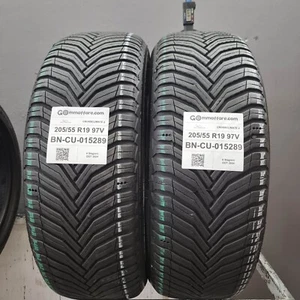 2 pneumatici seminuovi michelin 205/55 r19 97v 4 stagioni cu015289 - Foto 1 di 5