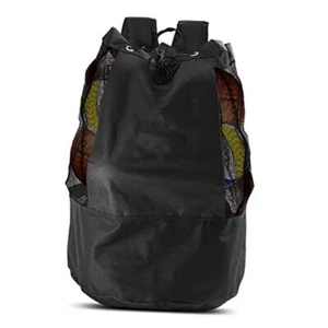 Extra Ball Bag ,Large mesh equipment bag black , Soccer Ball Bag with - Picture 1 of 8
