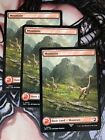 3 MTG Mountain Near Mint Universes Beyond Jurassic World Collection Magic Card