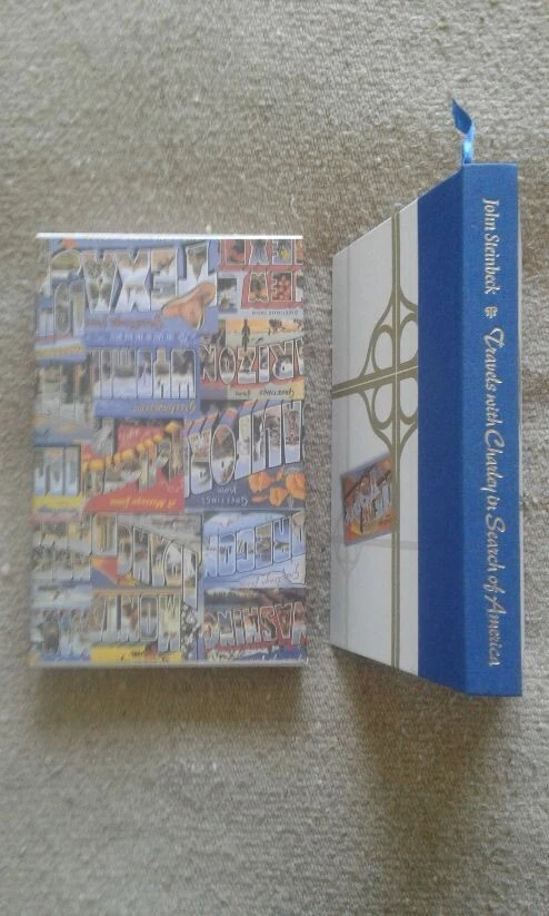 Travels With Charley John Steinbeck Hardcover Slipcase Mead Westvaco Classics Foto 1 de 1