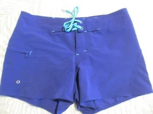 ATHLETA PURPLE BOARD SHORTS SIZE 2 WOMENS - Picture 1 of 5