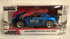 JADA JDM TUNERS 2009 NISSAN SKYLINE GTR R35 BEN SOPRA BLUE 1:24 NIB #93 - Picture 1 of 4