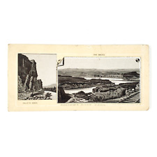 Jersey Coffee Victorian Trade Card c1895 Columbia River The Dalles Oregon A3169