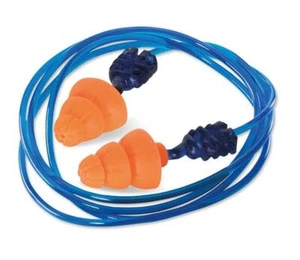 Tapones para los oídos QED naranja con cable de tres bridas (caja 200 pares) #QED602C - Imagen 1 de 1