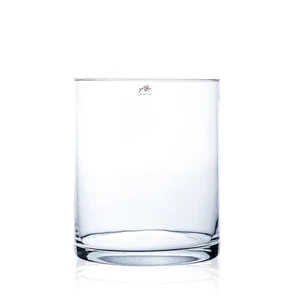 Glasvase, Dekoglas, Tischvase CYLI H 30cm D. 25cm zylindrisch rund Sandra Rich - Bild 1 von 8