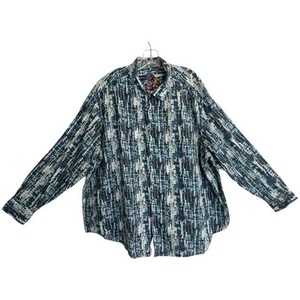 Robert Graham Shirt Men's 3XL 3-Extra Large Button Up LA VETA Skull Head Cotton - Picture 1 of 15