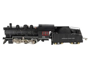 American Flyer 429 Vintage O Prewar 0-6-0 Steam Locomotive & Tender - Restored - Imagen 1 de 11