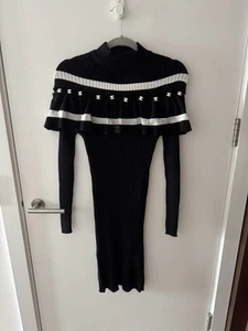 Chanel Women’s Black Dress Vintage Remake Size 36 - Picture 1 of 4