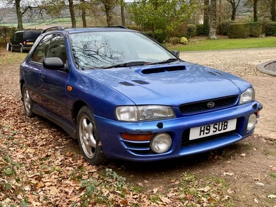 1997 Subaru Impreza Turbo 2000 AWD Hatchback leather UK car. - Image 1 of 4