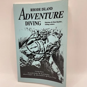 Rhode Island Adventure Diving Marlene Don Snyder Book Scuba Diving North East - Picture 1 of 14