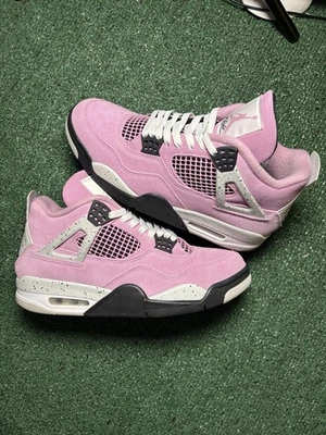 Jordan 4 орхидея - размер 10/11.5W - бывшие в употреблении - Og все - 100% подлинный - Изображение 1 из 4