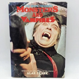 Monsters and Vampires Alan Frank 1976 Hardcover With Dust Jacket Horror Book - Picture 1 of 15