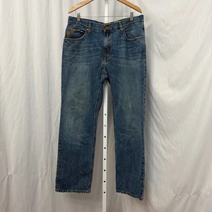 Ariat M2 Relaxed Boot Jeans Mens Size 35 x 32 Blue Workwear - Picture 1 of 16