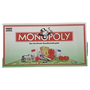 Parker Monopoly Classic Brettspiel Wirtschaft Deutsch 2-8 Spieler - Bild 1 von 4