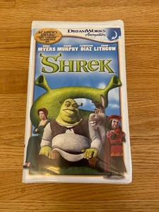 Shrek VHS 2001 Clamshell Home Video DreamWorks Animation Special Edition Vintage - Picture 1 of 5