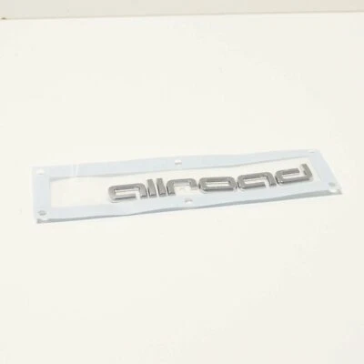 AUDI A4 ALLROAD B8 INSCRIÇÃO TRASEIRA CROMADA ALLROAD 8K9853735A2ZZ - Imagem 1 de 4