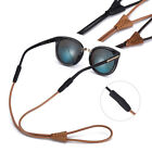 Verstellbare Lederbrille Riemen Sonnenbrille Leder Ausschnitt Kordel Schnur Halter