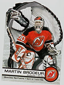 2001-02 McDonalds Pacific Glove Side Net Fusions #4 Martin Brodeur N. J. Devils - Bild 1 von 1