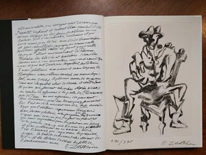 Ossip Zadkine - "L'oeuvre gravé". With signed etching, 1967 - Picture 1 of 12