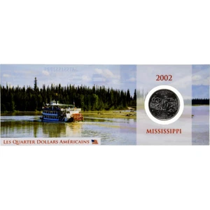 [#1289994] United States, quarter dollar, Mississippi, 2002, Philadelphia, Coppe - Picture 1 of 2